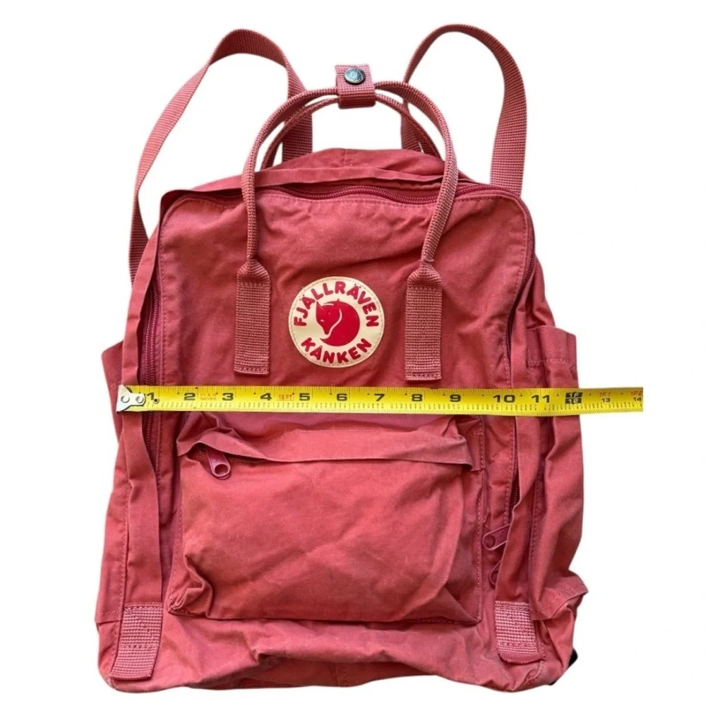 Fjallraven Kanken Unisex Water Resistant Classic Red Backpack
